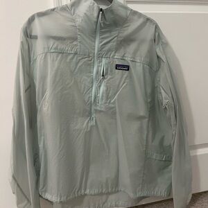 Patagonia Light Blue windbreaker